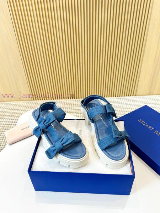 Denim 330SW bow sandalsEnvironmentally friendly sheepskin fabricInner sheepskinLarge sole prypv2n7ku - Image 6