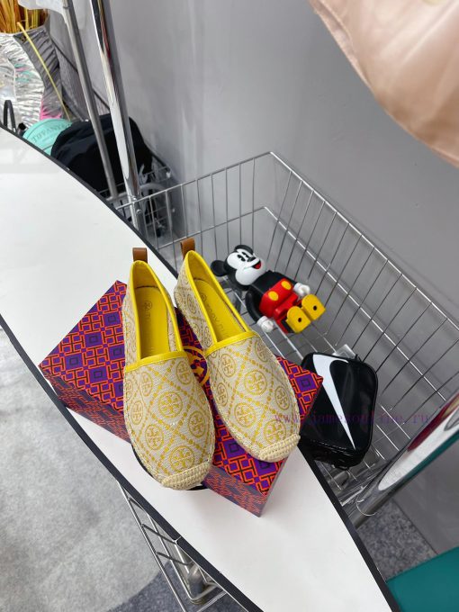 Recommended Toryburch Pure Original Tang Li Bai Qi Color blocked Simple and Comfortable Hemplbl3vfe5 - Image 10