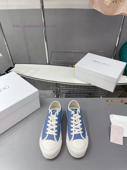 JIMMY CHOO is now available for sale, featuring canvas casual white shoes with the latest crr22ebglo