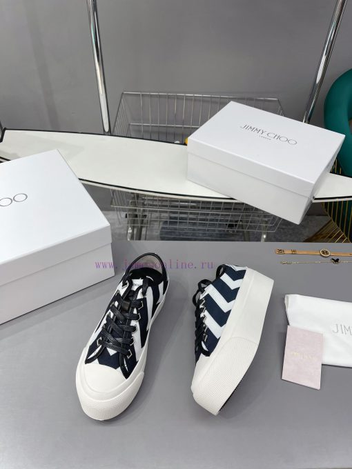 JIMMY CHOO is now available for sale, featuring canvas casual white shoes with the latest crpj3txy5w - Image 4