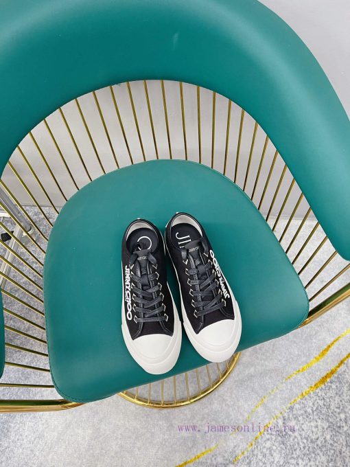 JIMMY CHOO is now available for sale, featuring canvas casual white shoes with the latest crvqyhp10k - Image 9
