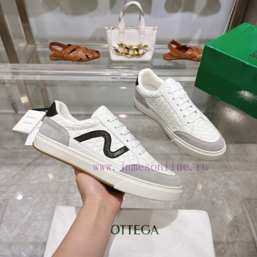 The original BottegaVeneta Bottega family lace up casual men's sneakers were developed with 4cmu16t4 - Image 5