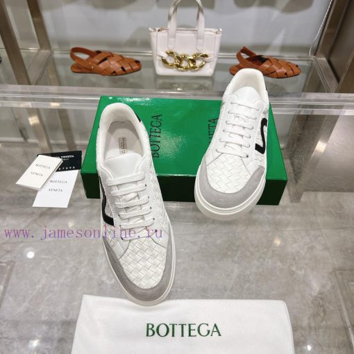 The original BottegaVeneta Bottega family lace up casual men's sneakers were developed with 4cmu16t4 - Image 8
