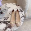 Dior's new diamond patterned pearl coarse single shoes are exquisite, obedient, and comforta0sgrhamp