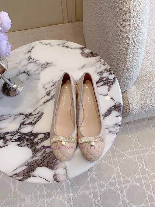 Dior's new diamond patterned pearl coarse single shoes are exquisite, obedient, and comforta0sgrhamp