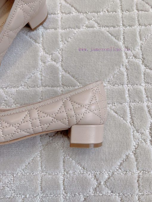 Dior's new diamond patterned pearl coarse single shoes are exquisite, obedient, and comforta0sgrhamp - Image 9