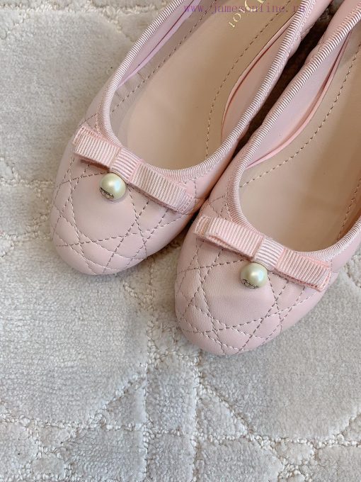 Dior's new diamond patterned pearl coarse single shoes are exquisite, obedient, and comfortahp9e8u15 - Image 7