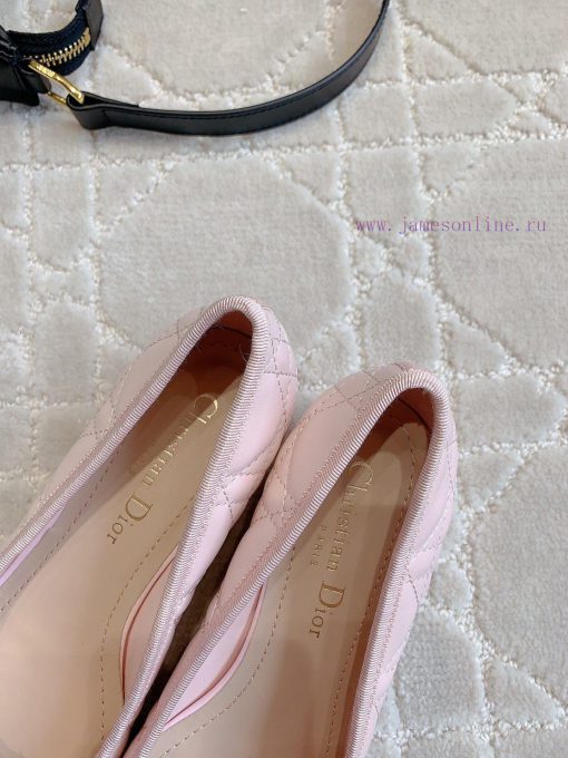 Dior's new diamond patterned pearl coarse single shoes are exquisite, obedient, and comfortahp9e8u15 - Image 8