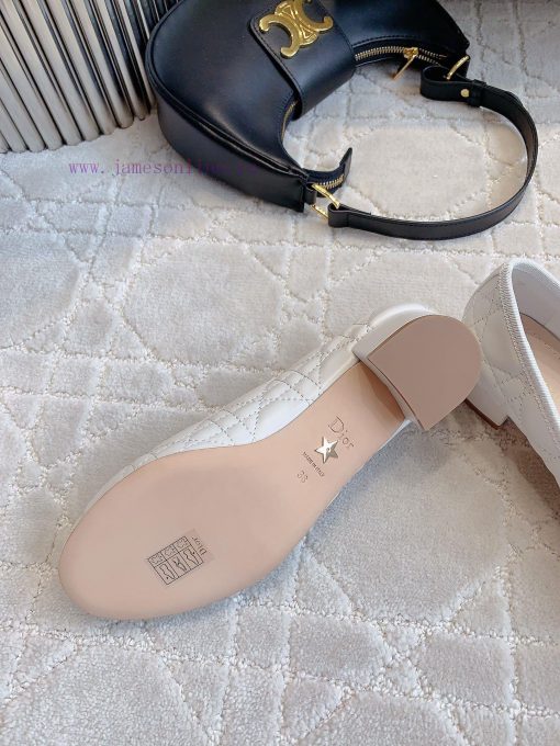 Dior's new diamond patterned pearl coarse single shoes are exquisite, obedient, and comfortat0e5ltk6 - Image 10