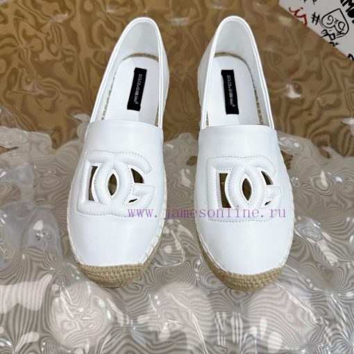 Dolce&Gabbana Banner printed fisherman's shoes——————————The style of D&G hemp bottom fishing7bcrjhu7 - Image 6