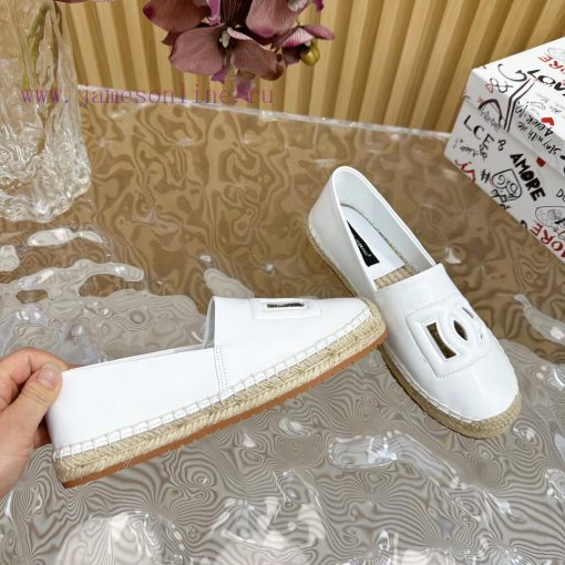 Dolce&Gabbana Banner printed fisherman's shoes——————————The style of D&G hemp bottom fishing7bcrjhu7 - Image 9