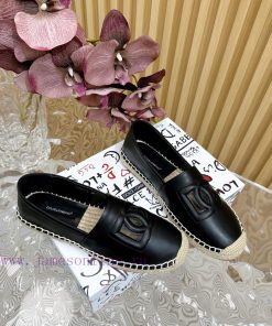 Dolce&Gabbana Banner printed fisherman's shoes——————————The style of D&G hemp bottom fishinguxjpsob6