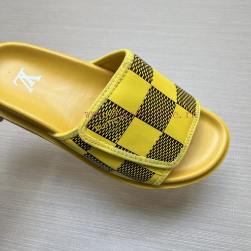 LOUIS VUITTON LV official website's popular men's Velcro slippers are available for sale simppe2smst - Image 7