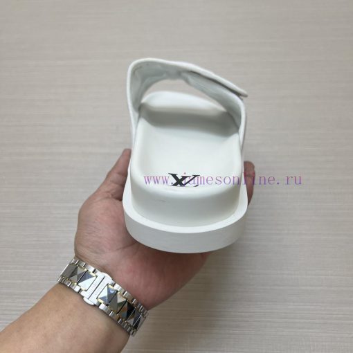 LOUIS VUITTON LV official website's popular men's Velcro slippers are available for sale simi24bf2y4 - Image 8