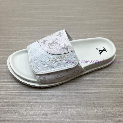 LOUIS VUITTON LV official website's popular men's Velcro slippers are available for sale simi24bf2y4 - Image 9