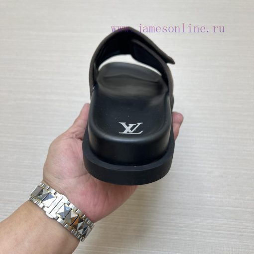 LOUIS VUITTON LV official website's popular men's Velcro slippers are available for sale sim5pjkho1o - Image 8
