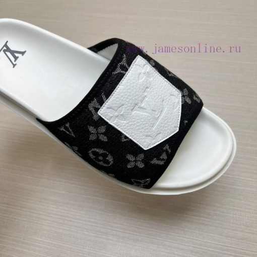 LOUIS VUITTON LV official website's popular men's Velcro slippers are available for sale sim4yj98fbw - Image 7