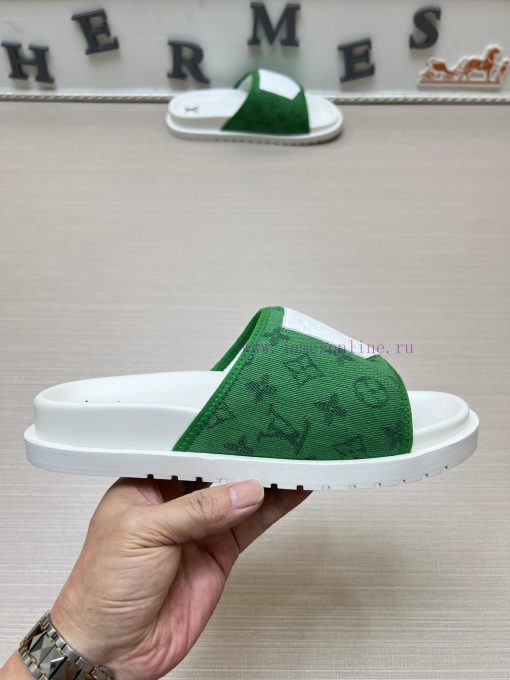 LOUIS VUITTON LV official website's popular men's Velcro slippers are available for sale simg752vjtl - Image 6