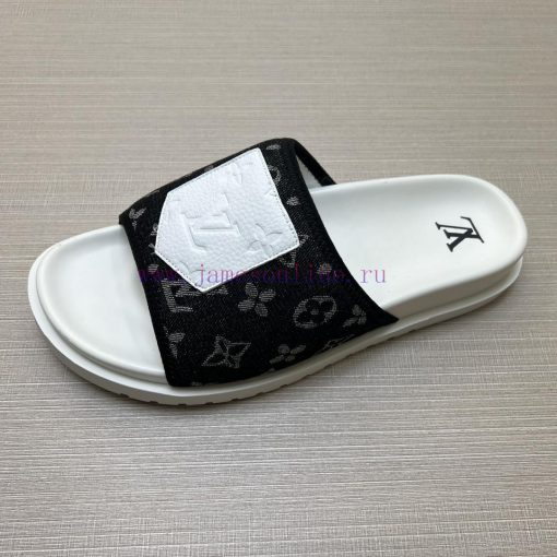 LOUIS VUITTON LV official website's popular men's Velcro slippers are available for sale sim4yj98fbw - Image 9