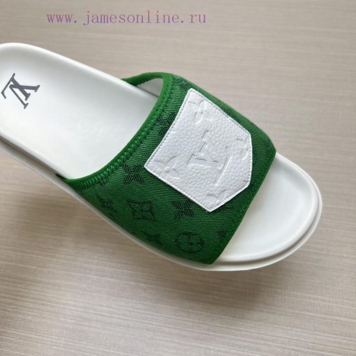 LOUIS VUITTON LV official website's popular men's Velcro slippers are available for sale simg752vjtl - Image 7