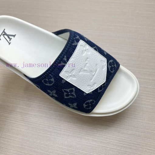 LOUIS VUITTON LV official website's popular men's Velcro slippers are available for sale simyunadf5s - Image 7
