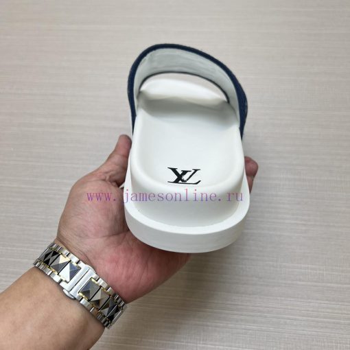 LOUIS VUITTON LV official website's popular men's Velcro slippers are available for sale simyunadf5s - Image 8