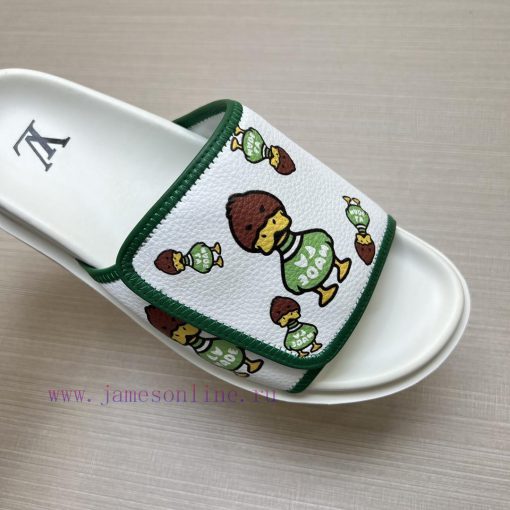 LOUIS VUITTON LV official website's popular men's Velcro slippers are available for sale sim8j4szor1 - Image 7