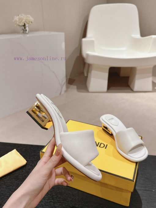 Fendi New ProductsClassic popular lazy drag, top-qualityIdentify the quality and workmanship5ygrvfiv - Image 5