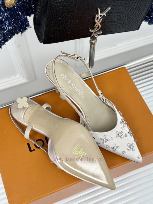 L * V Donkey 24S popular model with rhinestones and empty spaceSandal seriesThe shoe upper i0tpdouda - Image 10