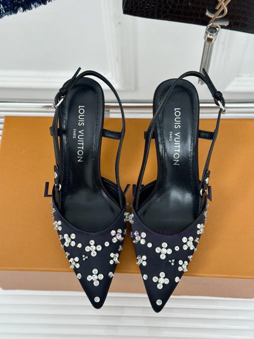 L * V Donkey 24S popular model with rhinestones and empty spaceSandal seriesThe shoe upper ilwfy04di - Image 5