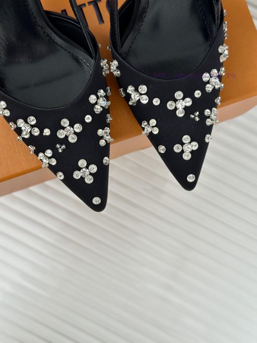 L * V Donkey 24S popular model with rhinestones and empty spaceSandal seriesThe shoe upper ilwfy04di - Image 8