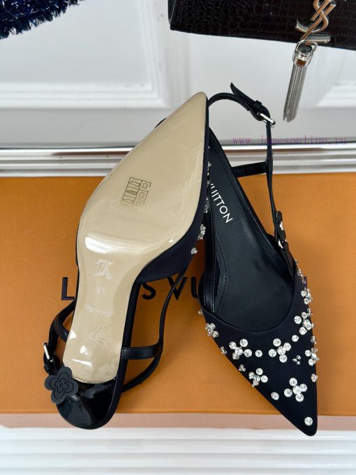 L * V Donkey 24S popular model with rhinestones and empty spaceSandal seriesThe shoe upper i7vxk4bby - Image 10