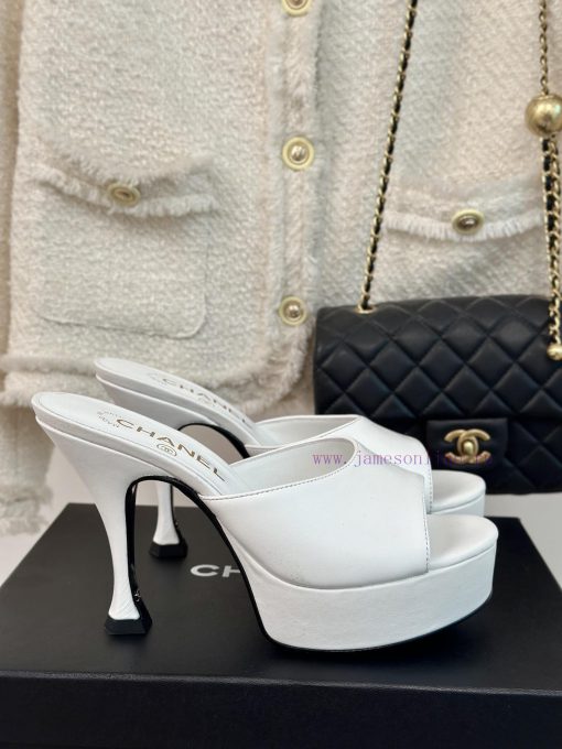 Chanel | Chanel 24P New Product ShowWaterproof platform double C high-heeled slippersParis F5vuzaaxc