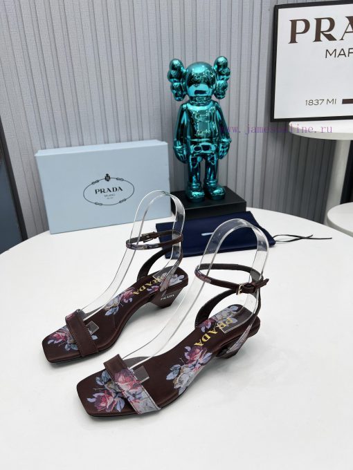 2024 SSS launches Prada's latest collection of long and short boots, sandals, single shoes, 3rg246eq - Image 3