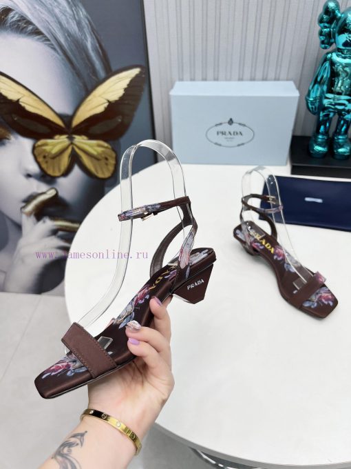 2024 SSS launches Prada's latest collection of long and short boots, sandals, single shoes, 3rg246eq - Image 8