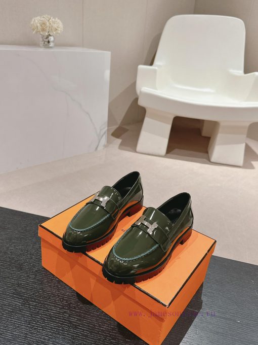 | ²⁰²4 𝐬𝐬  🤍🤎H Home SS24 Spring/Summer New Product Small Leather ShoesH family heroMinimalis6yu9r54r - Image 2