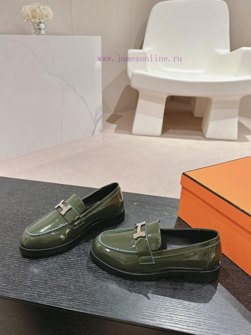 | ²⁰²4 𝐬𝐬  🤍🤎H Home SS24 Spring/Summer New Product Small Leather ShoesH family heroMinimalis6yu9r54r - Image 4