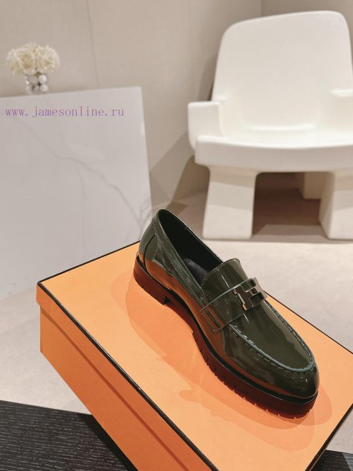 | ²⁰²4 𝐬𝐬  🤍🤎H Home SS24 Spring/Summer New Product Small Leather ShoesH family heroMinimalis6yu9r54r - Image 6