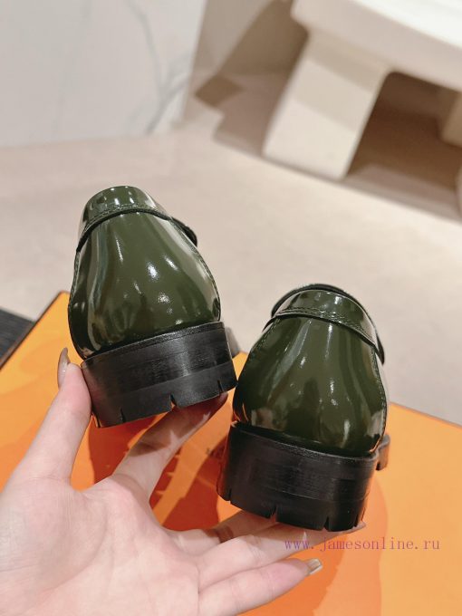 | ²⁰²4 𝐬𝐬  🤍🤎H Home SS24 Spring/Summer New Product Small Leather ShoesH family heroMinimalis6yu9r54r - Image 9