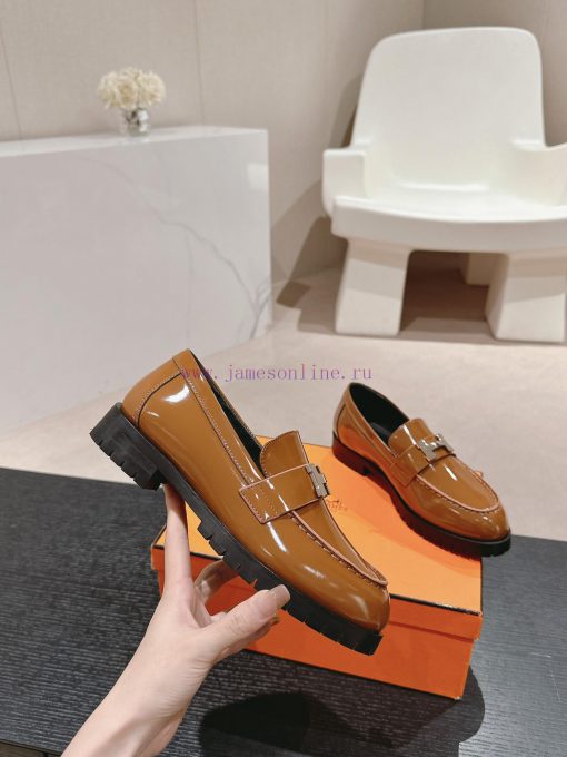 | ²⁰²4 𝐬𝐬  🤍🤎H Home SS24 Spring/Summer New Product Small Leather ShoesH family heroMinimaliscp1unn6h - Image 5