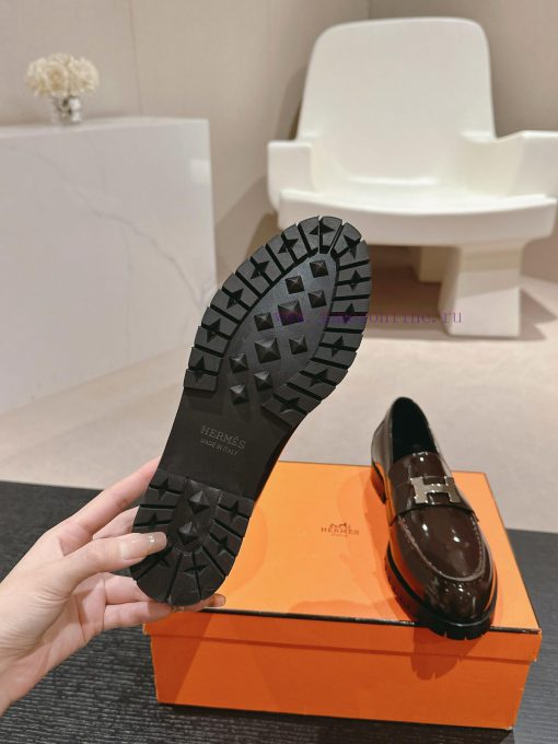 | ²⁰²4 𝐬𝐬  🤍🤎H Home SS24 Spring/Summer New Product Small Leather ShoesH family heroMinimaliscesay4f4 - Image 10