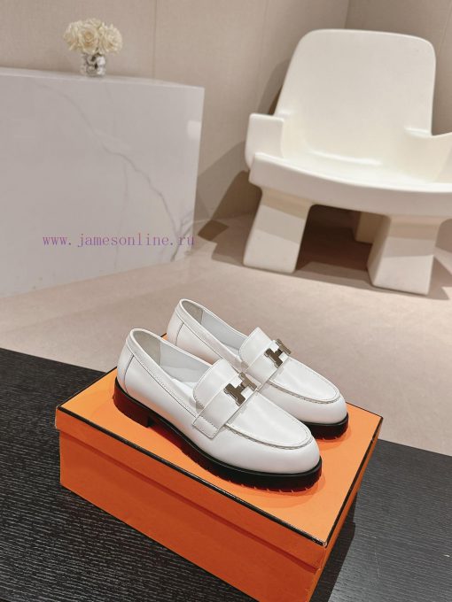 | ²⁰²4 𝐬𝐬  🤍🤎H Home SS24 Spring/Summer New Product Small Leather ShoesH family heroMinimalisz94mgoqu - Image 3