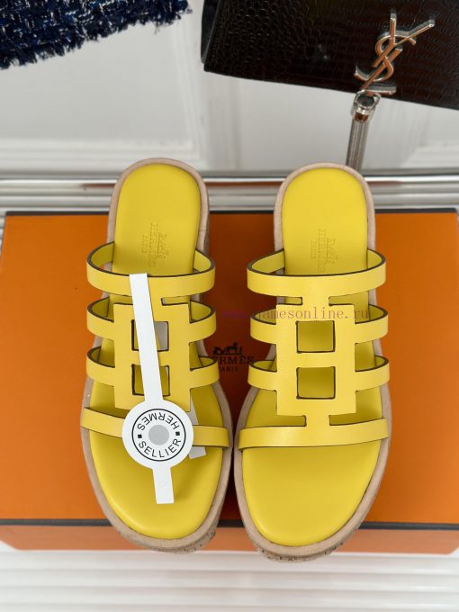 Herm è s/Herm è s Classic Thick Bottom SlippersStill an eternal classicExtremely retro desigcpshq0om - Image 5