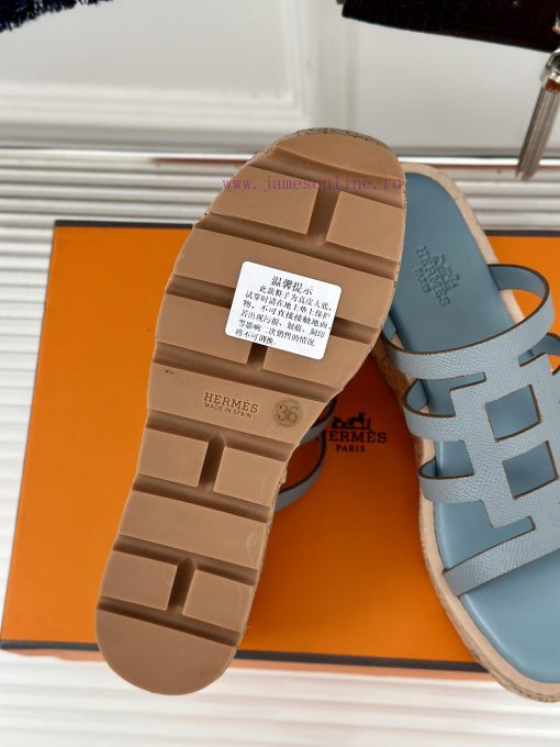Herm è s/Herm è s Classic Thick Bottom SlippersStill an eternal classicExtremely retro desigtycisp63 - Image 9