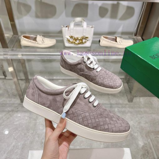 The original development of BottegaVeneta Bottega lovers' lace up casual sneakers for men+20ao5n3ubq - Image 6