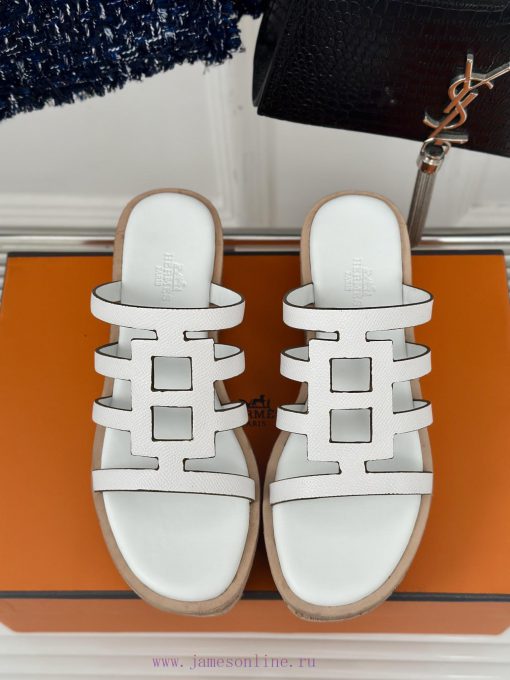 Herm è s/Herm è s Classic Thick Bottom SlippersStill an eternal classicExtremely retro desigkki7ccry - Image 5