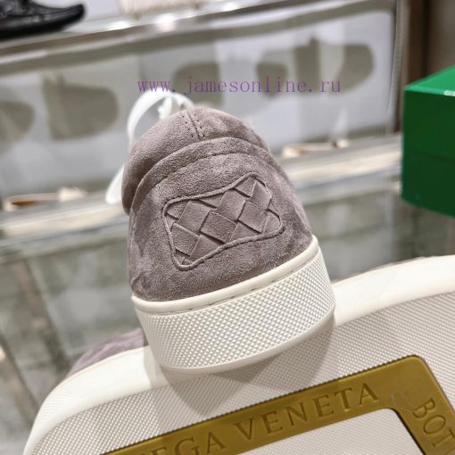 The original development of BottegaVeneta Bottega lovers' lace up casual sneakers for men+20ao5n3ubq - Image 8