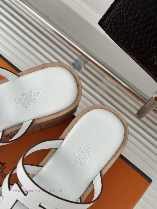 Herm è s/Herm è s Classic Thick Bottom SlippersStill an eternal classicExtremely retro desigkki7ccry - Image 9