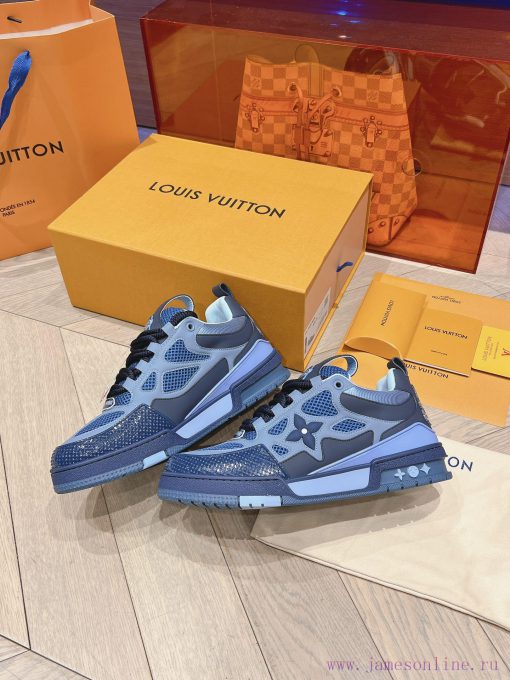 A must-have for couplesPurchasing grade new color spot supply LV Trainer PVC sports shoes5optpl7p - Image 5