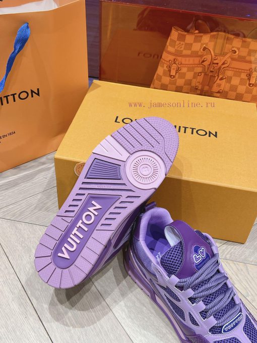 A must-have for couplesPurchasing grade new color spot supply LV Trainer PVC sports shoes, 2b065gg1 - Image 10